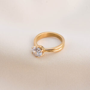 22ct Gold Classic Court Band